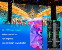 Mur LED de location 500x500 P3.91, module LED pour événements extérieurs et intérieurs, fond de scène, écran vidéo LED