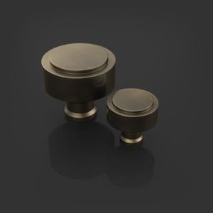 Tirador de cajón de Pomo de puerta de plata único de diseño europeo de forja brillante para cocina, tocador, Villa, Hotel, centro comercial, mejora de muebles - Product Image 2