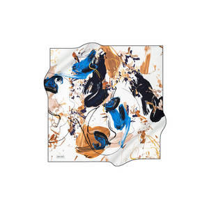 ผ้าเช็ดหน้าผ้าไหมผ้าฝ้ายลายสก๊อตวินเทจ - Product Image 1