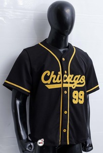 Fabricante al por mayor bordado juvenil cosido cuello en V Ángeles frente trasero bordado hombres liso béisbol Jersey uniforme camisas - Product Image 4