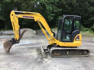 รถขุดตีนตะขาบสภาพดี2021 PC45MR-5 Komatsu อุปกรณ์หนักมือสองรถขุด Komatsu - Product Image 2