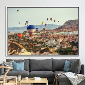 Stunning Goreme Art Canvas: Printed Landscape <b>Poster</b> <b>for</b> Elegant Decor,1P:White <b>Framed</b> - Product Image 1