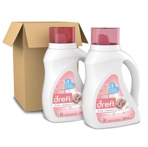 Detergente Dreft 2X Ultra Líquido para Máquinas de Alta Eficiencia, Original - Product Image 4