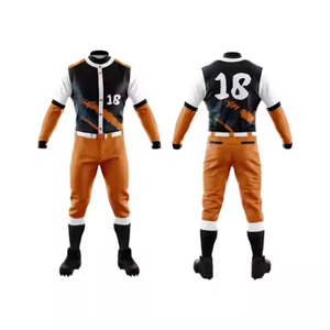Uniforme de baseball personnalisé Logo de votre équipe Vêtements de baseball Softball Uniforme de baseball pour hommes Chemises pour jeunes - Product Image 4