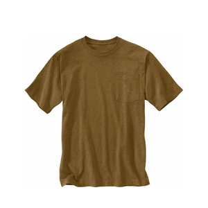 T-shirt en coton à manches courtes pour homme, tissu doux, design personnalisé, style poche, t-shirts décontractés pour homme - Product Image 5