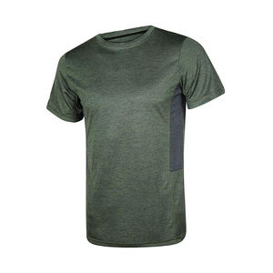 Camiseta blanca de rendimiento atlético activo para hombre, Camiseta ajustada de alta calidad, absorbente de humedad, venta al por mayor, con OEM - Product Image 6