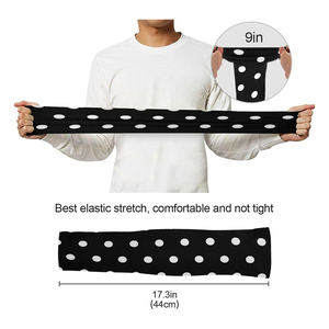 Mangas de brazo de protección UV Unisex Polka Dot transpirable resistente al agua pesca Camping ciclismo deportes montar protector solar - Product Image 4