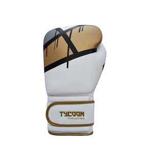 Gants de boxe en gros Gants de boxe Wining Gants de boxe pas cher Logo personnalisé Pro professionnel en cuir Gants unisexe Logo personnalisé - Product Image 3
