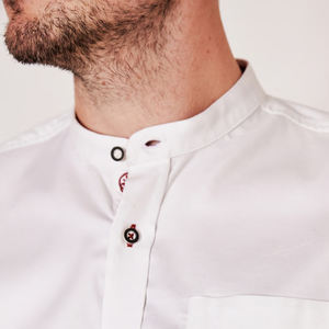 Camisas informales para hombre 2025, camisas de vestir bávaras ajustadas a cuadros de manga larga de poliéster alto, diseño de Lederhosen tu propio bávaro - Product Image 6