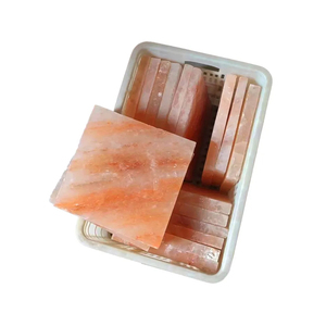 กระเบื้องเกลือหิมาลายันสีชมพูสำหรับตกแต่งผนังตามธรรมชาติงานประดิษฐ์ทำมือกระเบื้องและอิฐสวยงาม - Product Image 3