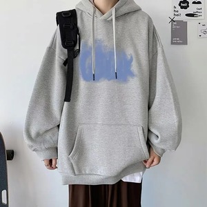 Nouveautés Vestes homme automne Rétro Lettre Hiver Sweat à capuche homme All-match Sweat ample pour homme - Product Image 5