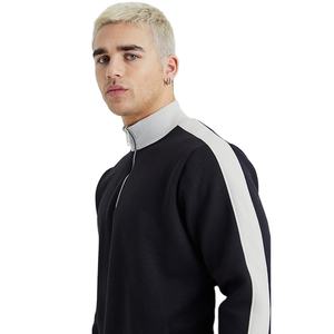 Sweat-shirt en coton personnalisé à demi-zip, design mode avec deux poches, modèle 2026, uni, très vendu, vêtements d'hiver pour hommes - Product Image 6