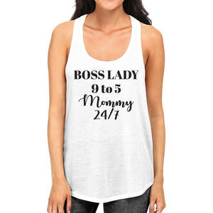 Canotta Grafica da Donna per Boss Lady e Mamme, Traspirante in Maglia, con Colletto Quadrato, Casual, Taglie Grandi, Lunghezza Corta - Product Image 3