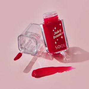 SOQU จูซี่ บounซ์ ทินท์ สีชมพูเย็น กลอสซี่ - Product Image 1