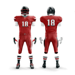 Superb Quality Custom Design Sublimation Mesh Kids American Football Jerseys and <b>pants</b> - Product Image 4