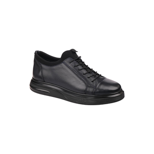6410 Zapatos de Hombre de Cuero Genuino para Caminar, Punta Redonda, con Cordones, Suela de Goma Acolchada, para Todas las Temporadas, Venta al Por Mayor - Product Image 1