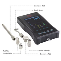 Contrôleur d'affichage portatif Instrument de mesure de force Pousser et tirer Compteur de force Capteur externe Indicateur de cellule de charge