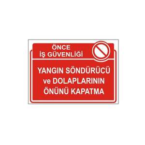 PVC Fire Extinguisher and Cabinet Entrance Closure Sign Type <b>Vinyl</b> Sticker - Product Image 1