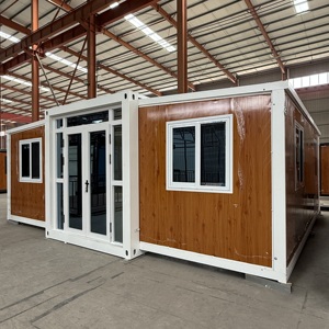 20ft modulare espandibile 2 camere da letto prefabbricata piccola casa consegna veloce recuperato per la vita in appartamento - Product Image 2