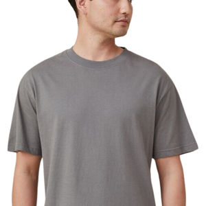 T-shirt 100% coton de haute qualité pour hommes T-shirt à manches courtes à col rond entièrement personnalisable - Product Image 2