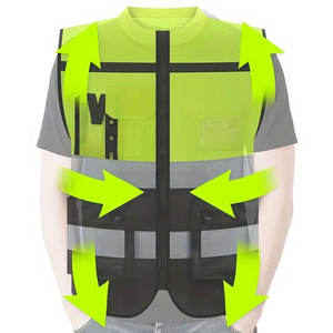 เสื้อกั๊กแนวยุทธวิธีเสื้อกั๊กสำหรับใส่ทำงานสะท้อนแสง - Product Image 6