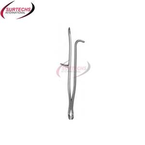 Fórceps de extracción dental de acero inoxidable para equinos veterinarios Surgicon, base al por mayor de instrumentos quirúrgicos, tapa de mandíbula superior - Product Image 6