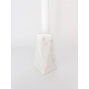 Small <b>Candle</b> Holder Exclusive Quality White <b>Marble</b> <b>Candle</b> Holder Modern Table Decorative <b>Marble</b> <b>Candle</b> Stand - Product Image 1