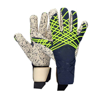 Gants de gardien de but RALMED SPORTS 2024 de haute qualité, protection des doigts, antidérapants, logo personnalisé, PU, latex allemand, coupe négative