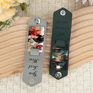 Keychain With Photo Wedding <b>Anniversary</b> <b>Gift</b> Personalized Key Chain <b>For</b> <b>Him</b> Car Key Ring Birthday Photo <b>Gift</b> <b>For</b> Men LKCN-0013C - Product Image 4