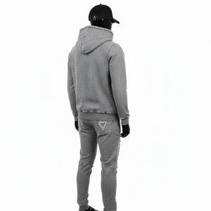 Nuevo Diseño 2026, Sudadera Unisex de Algodón y Felpa, Estilo Desteñido, Bordado Personalizado, con Pedrería, Talla Grande - Product Image 2
