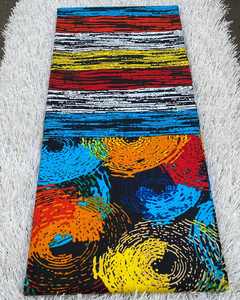 Tela de encaje de gasa suiza de dos colores de Kenia con bordado de trabajo suizo algodón africano para acolchar bolsos para manualidades de costura confección - Product Image 4