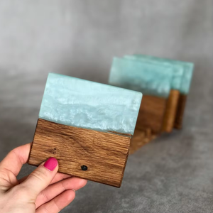 Posavasos de resina ecológicos de lujo en estilo Hada con patrones únicos, ideales para promociones comerciales y uso de regalos personales - Product Image 1