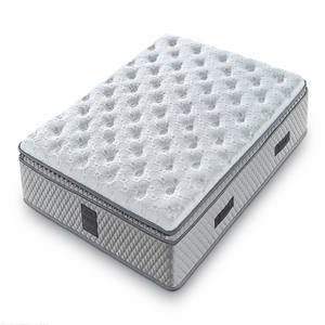 Pillow Top Spring <b>Mattress</b> Luxury Pillow Top Euro Top Pocket Spring <b>Mattress</b> - Product Image 3