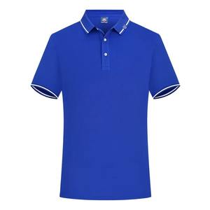Venta al por mayor de poliéster de algodón uniforme de los hombres de golf Polo impresión personalizada bordado logotipo Polo camisa para los hombres - Product Image 1