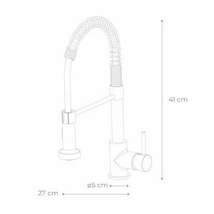 Robinet de cuisine monocommande en acier inoxydable K2O Dock : L'outil de cuisson essentiel - Product Image 4