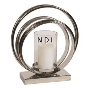 Respetuoso del medio ambiente Top Trending Decoración de la boda Portavelas Soporte Acabado brillante Portavelas de metal - Product Image 2