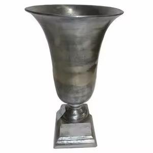 Luxury Brass Metal <b>Vase</b> Artistic Floral Holder Vintage <b>Decorative</b> Accent <b>For</b> Home And Office Interiors - Product Image 4
