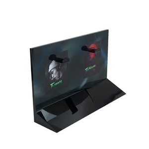 Artful Cosmos Acrylic Earbuds Display <b>Stand</b> Transparent Custom Logo Store Product Display - Product Image 6