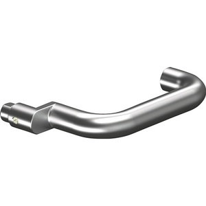 Manija de Puerta de Perfil Curvado de Aluminio F1 de 8 mm de OGRO 8100A - Product Image 1
