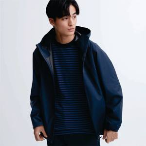 Usine en gros et impression 100% Polyester veste légère hydrofuge léger hommes course été Parkas - Product Image 2