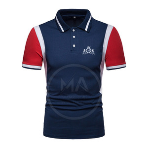 Nouveau style personnalisable pour polo 100% tissu tricoté en coton motif solide fabriqué avec le meilleur matériau Design personnalisé - Product Image 1