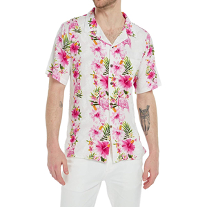 2026 nouveau été mode hommes hawaïen imprimé chemises décontracté été vêtements manches courtes Anti-rides été Style - Product Image 1