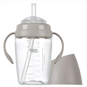 OEM/ODM accettabile BPA-Free biberon di paglia per bambini con Design unico a grani di riso 240mL - Product Image 2