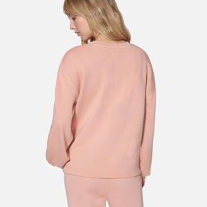 Womens Casual Sweatshirts With Personalized Branding Logo Embroidery And Custom Tags For Training And Daily Activities - Product Image 2