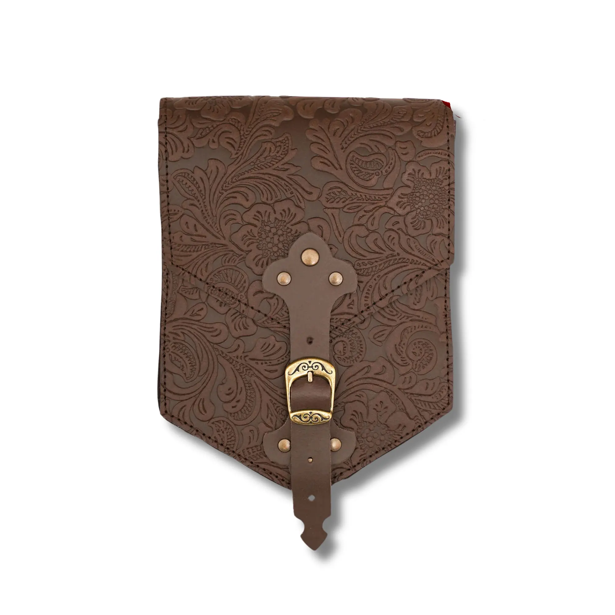 Unique leather Medieval Retro Waist Belt bag Handcrafted Viking leather shoulder bag Handcrafted Leather Messenger Bag