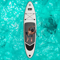 Planche à pagaie gonflable, planche à pagaie antidérapante, kayak de course, portable pour l'extérieur, léger, sans moteur