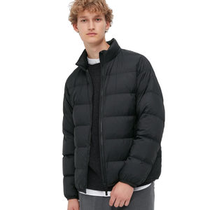 Veste matelassée à bulles pour homme avec logo personnalisé 2026, veste matelassée surdimensionnée de haute qualité pour l'hiver, capuche amovible, service OEM - Product Image 1