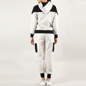 Vêtement de sport décontracté à capuche pour femmes, sur mesure en gros, jogging en molleton, vêtements de sport écologiques et respirants - Product Image 4