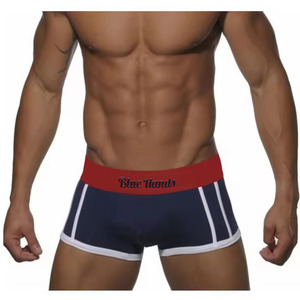 Calzoncillos Boxer de Tiro Medio Hechos a Medida para Hombre, de Alta Calidad, Transpirables, de Punto, con Logotipo, de Algodón Elástico, Nuevas Tendencias, Talla 3XL - Product Image 4