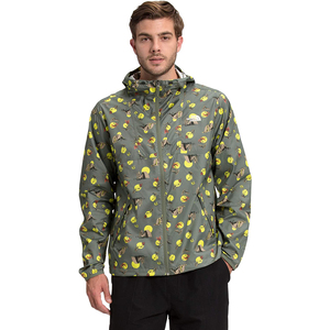 Veste coupe-vent imperméable Cyclone Cordura pour homme pour les activités de plein air Design imprimé décontracté Manteau long Fermeture éclair Blouson - Product Image 1